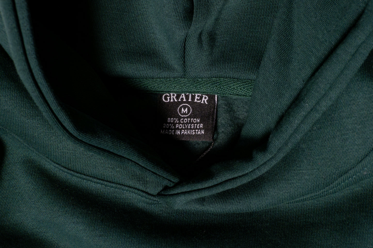 "digital_toxicity" Pine Green Hoodie