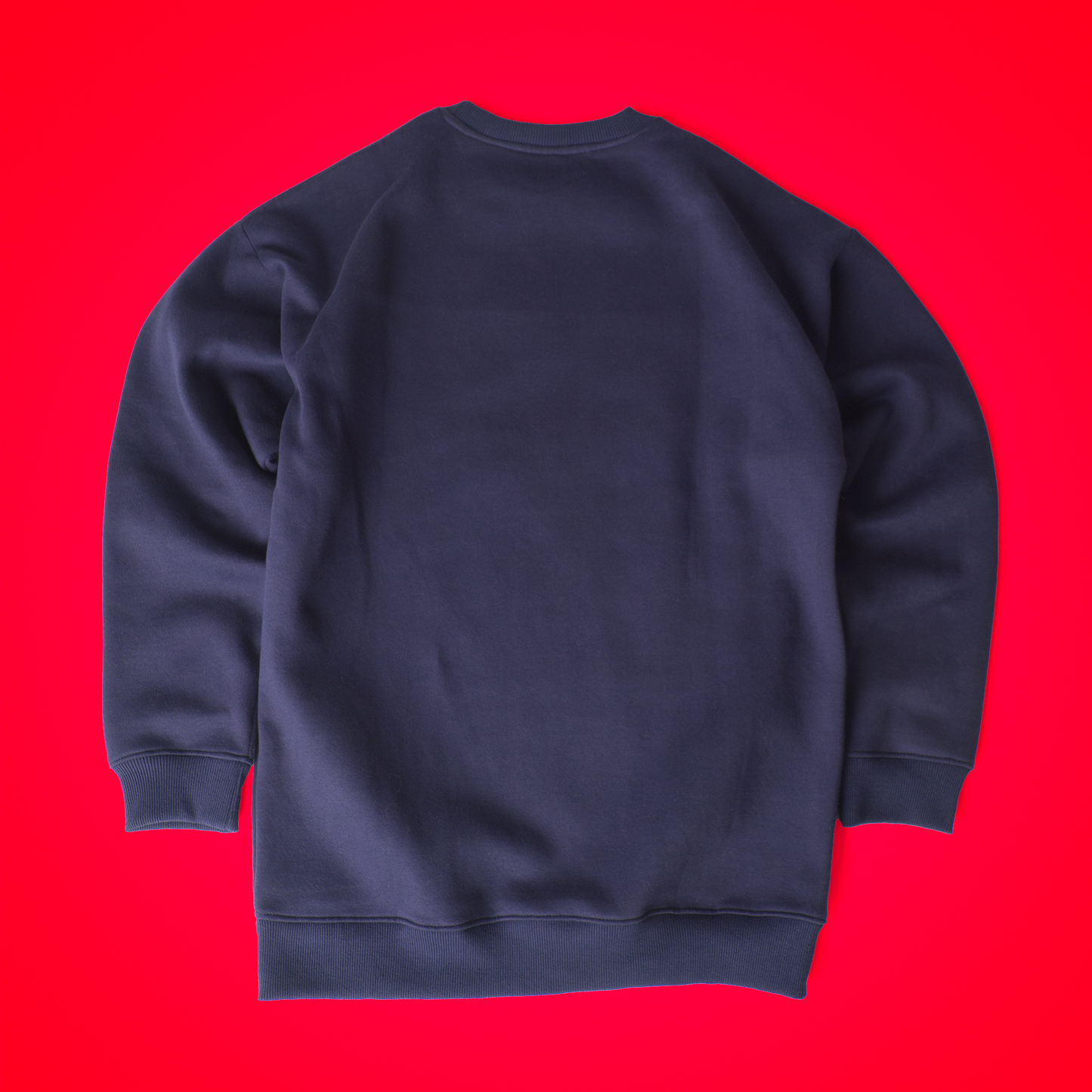 The back of the Cosmic Colby Jack Crewneck keeps it clean and classic smooth cream fabric with no graphics, letting the cozy fit and dreamy softness do all the talking.