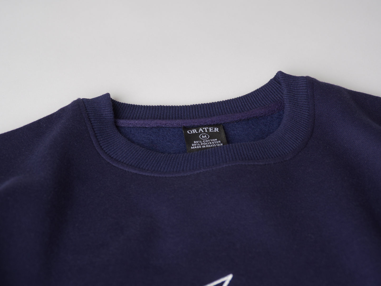 Navy Blue Moon Crew Neck