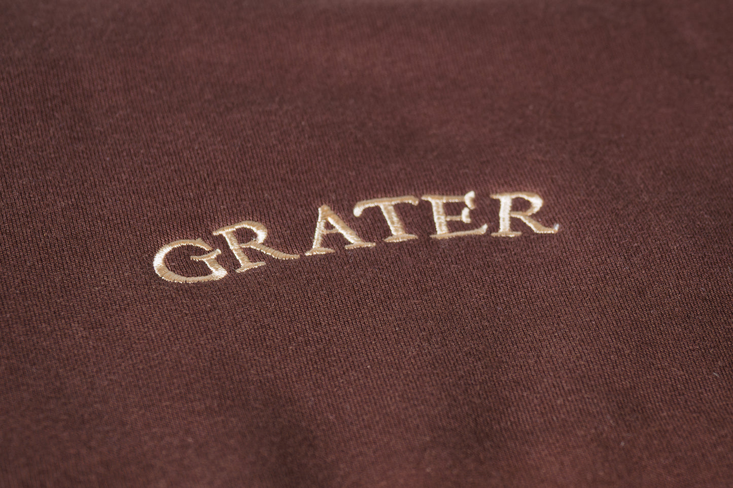 Mocha Brown Release Crew Neck