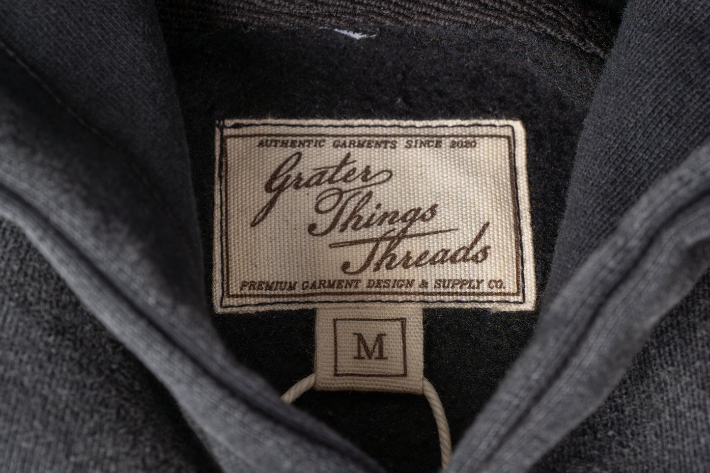 Steel Gray Acid Wash Oversized Hoodie