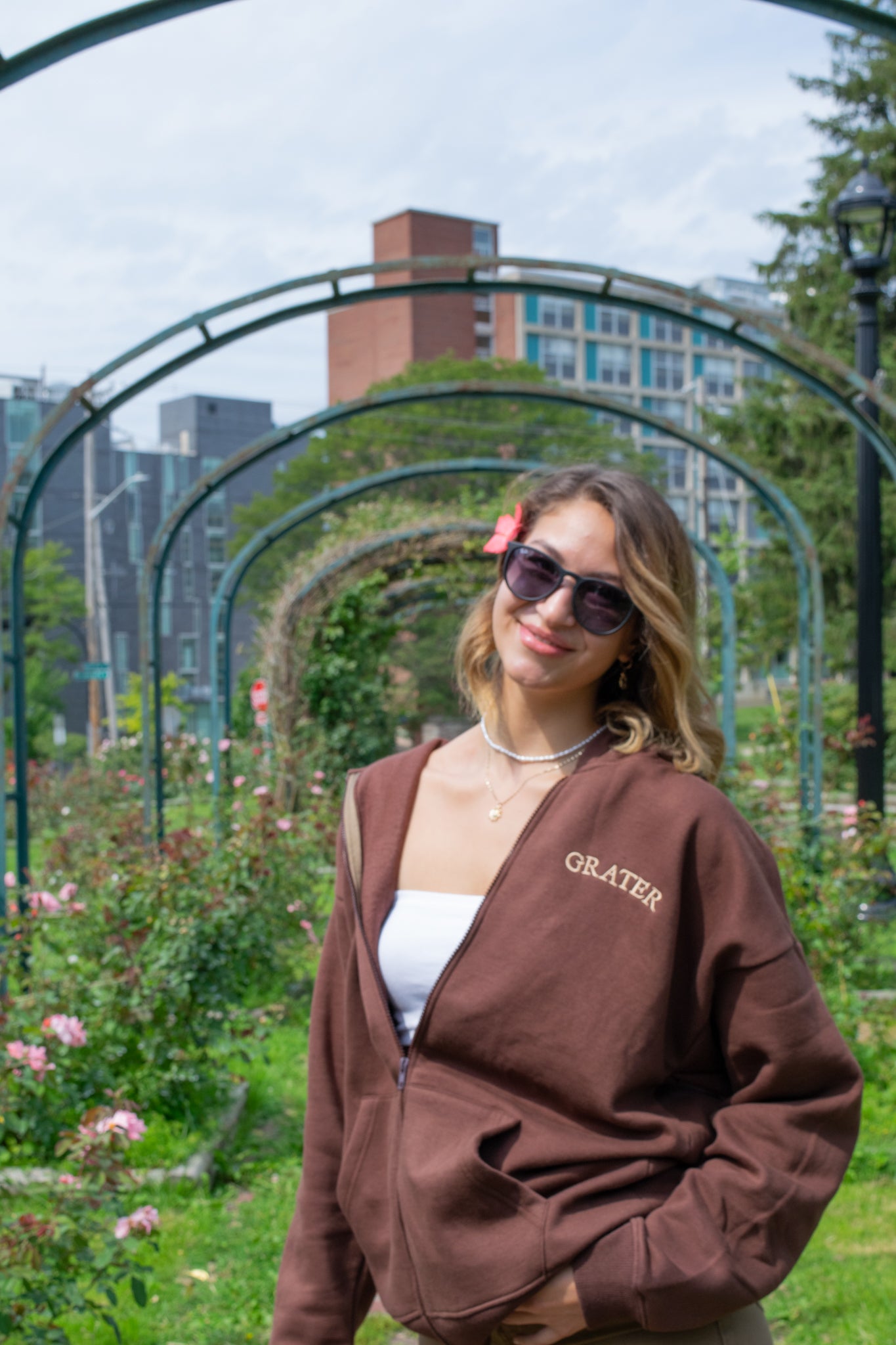 Fudge Fromage Zip-Up Hoodie