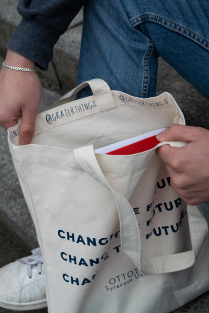 "Change The Future" Ottothon x Grater Tote Bag
