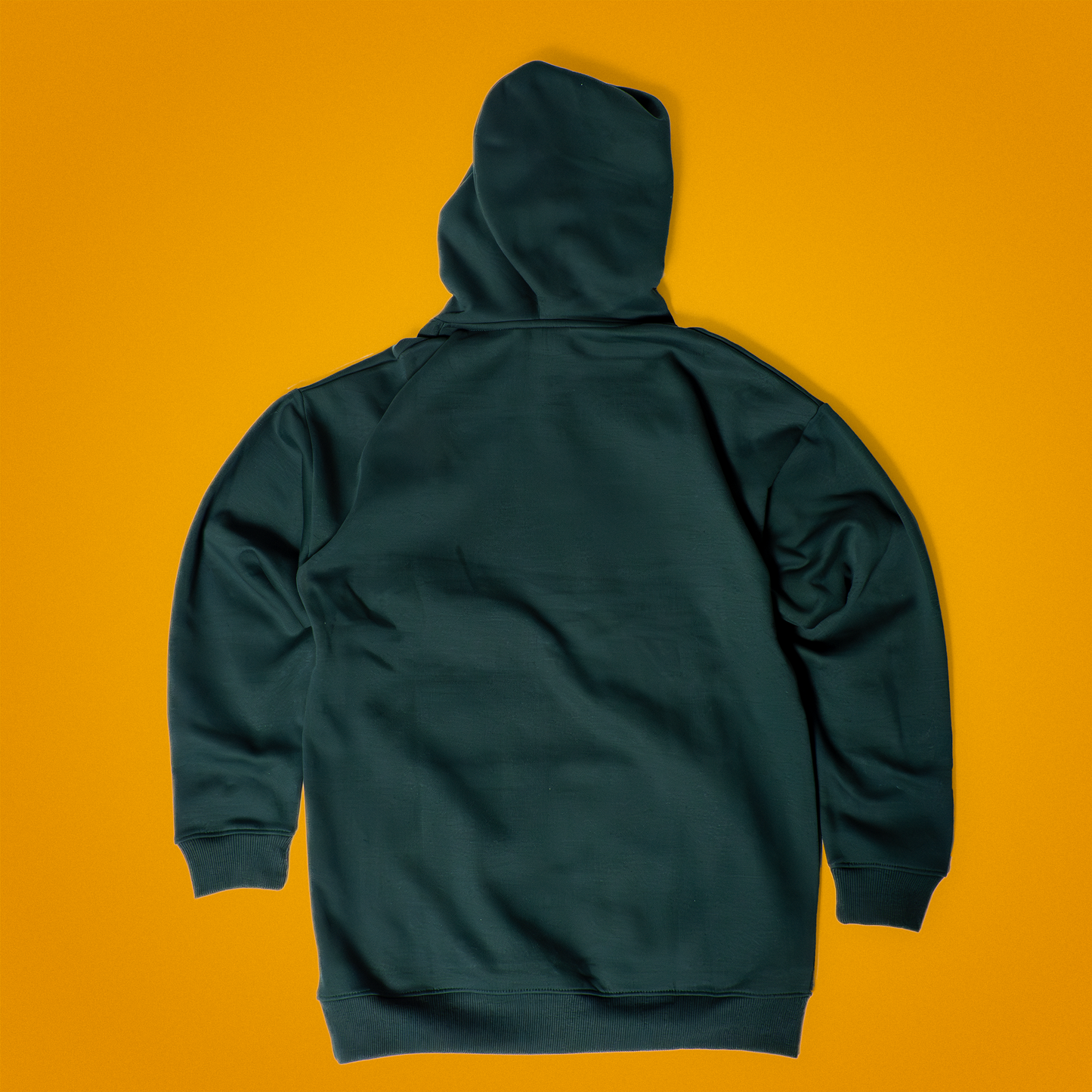 "digital_toxicity" Pine Green Hoodie