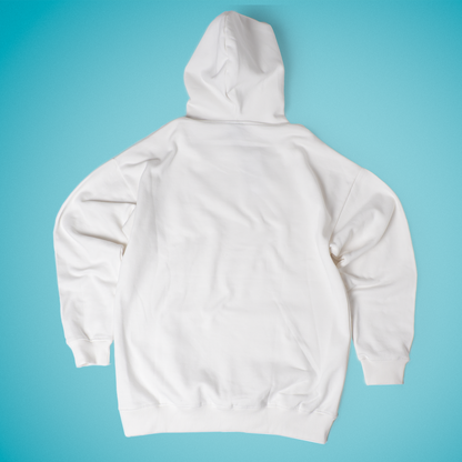 Pure White Stamp Hoodie