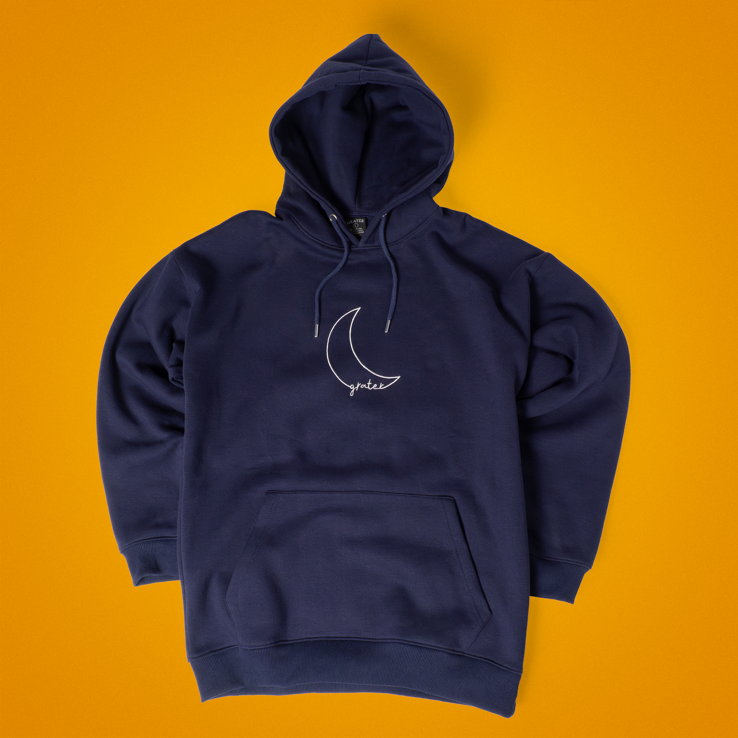Navy Blue Moon Hoodie