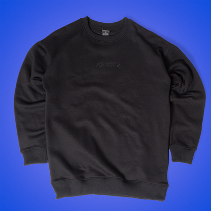 Cosmos Black Release Crew Neck Sweatshirt