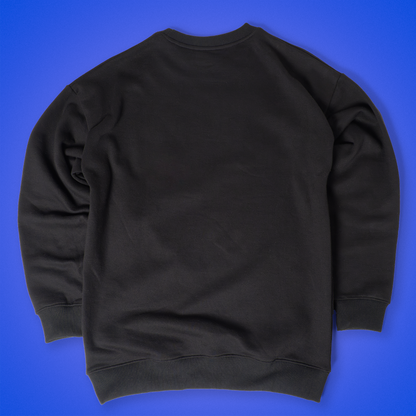 Cosmos Black Release Crew Neck Sweatshirt