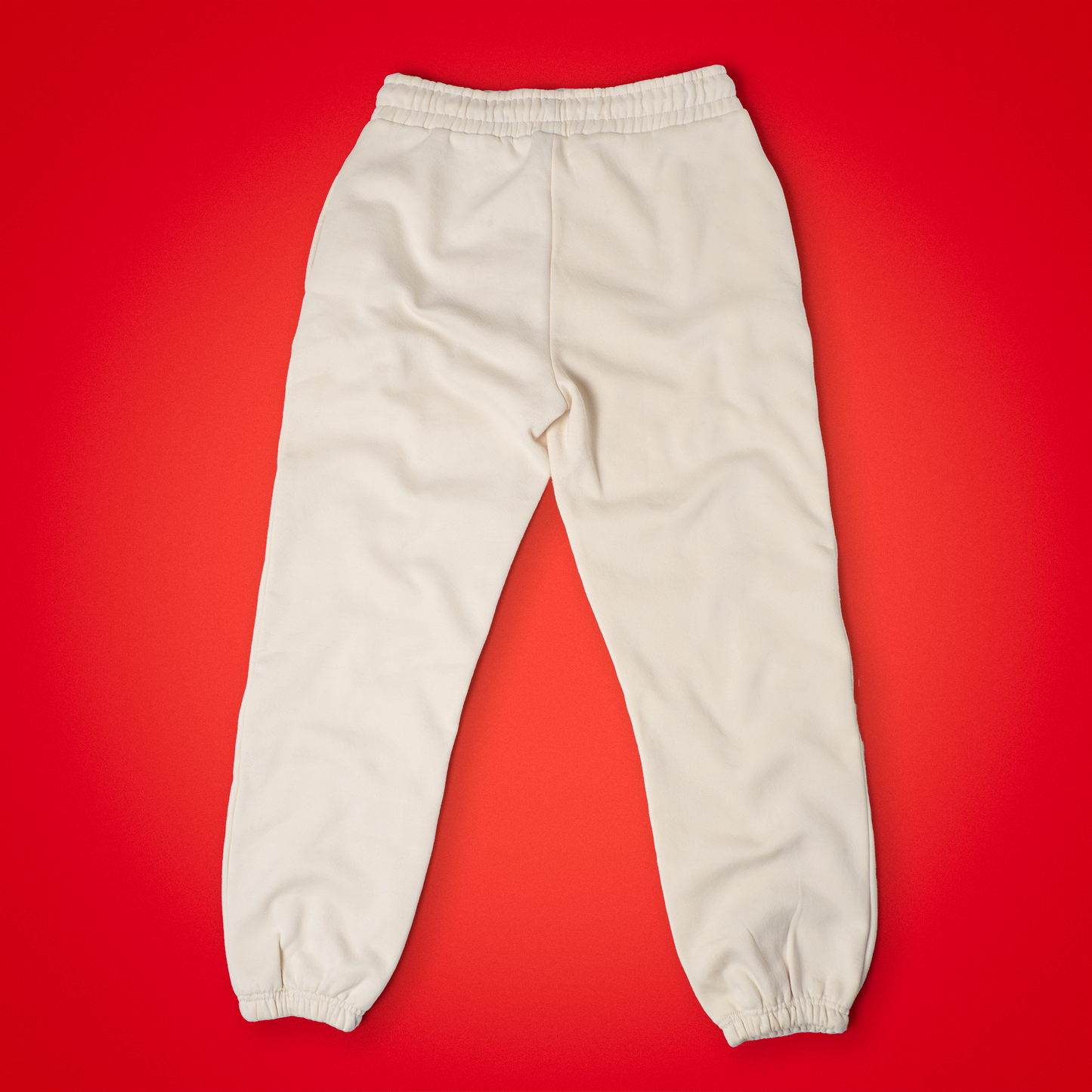 Butter Cream Stamp Sweatpants