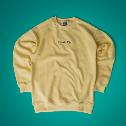 Sunshine Yellow Release Crew Neck