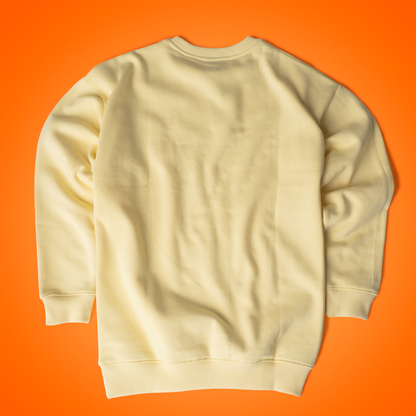 Sunshine Yellow Sun Crew Neck