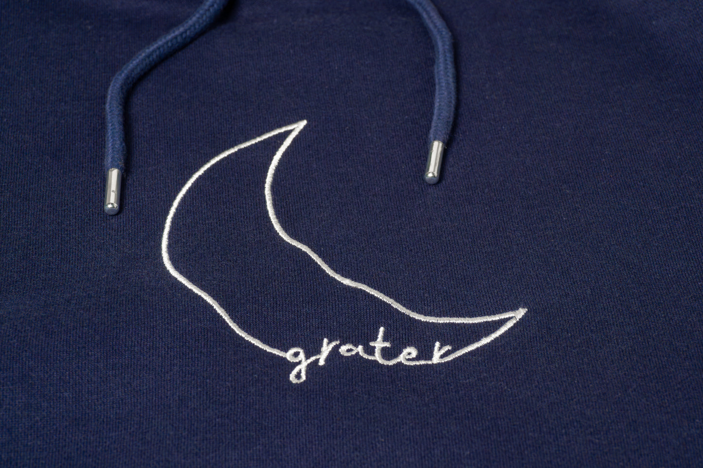 Navy Blue Moon Hoodie