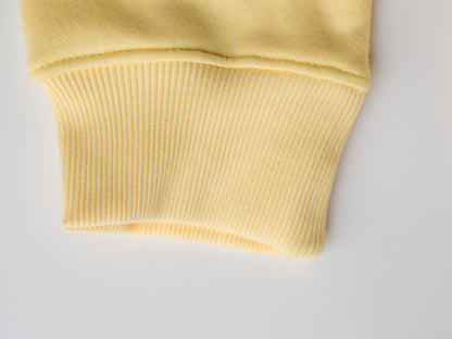 Sunshine Yellow Release Crew Neck