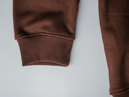 Mocha Brown Release Crew Neck