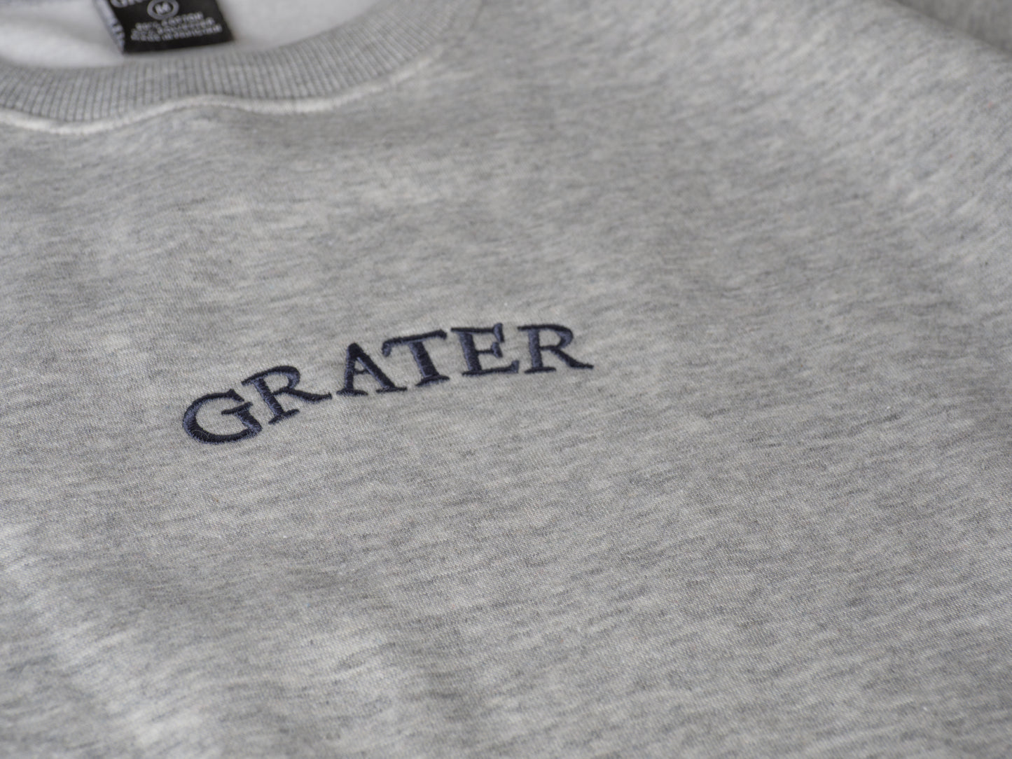 Heathered Gray Release Crew Neck