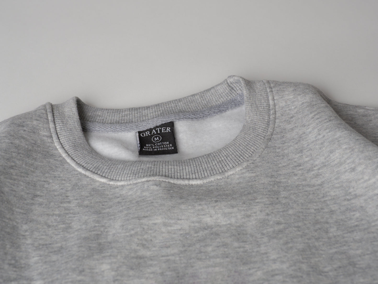 Heathered Gray Release Crew Neck
