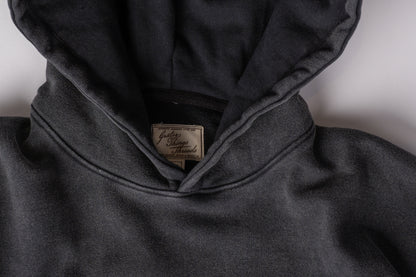 Steel Gray Acid Wash Oversized Hoodie