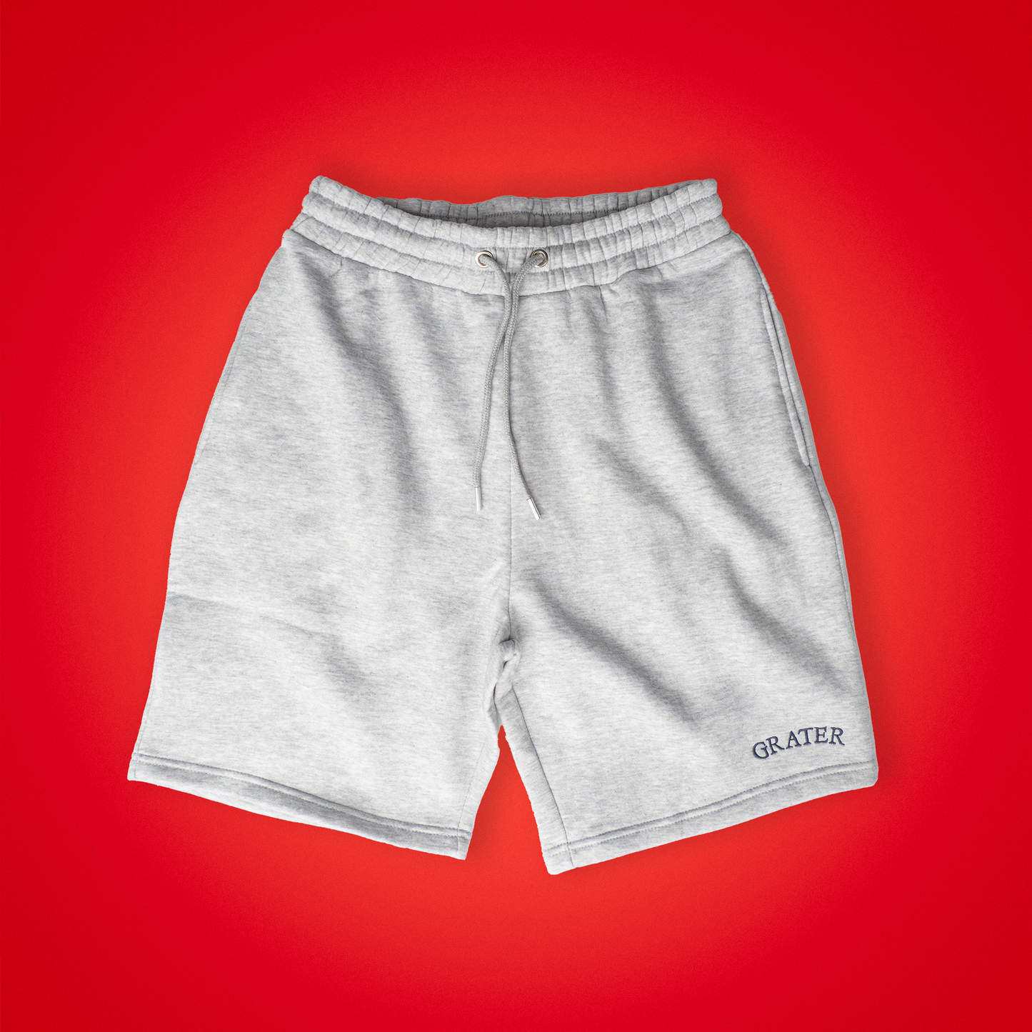 Heathered Gray Sweatshorts 7.5" Inseam