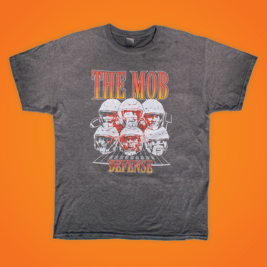 Limited edition black t-shirt from the Out2Win x Grater collab featuring ‘The Mob’ graphic on the front, heavyweight cotton with a structured fit – bold streetwear energy meets cheese-pun attitude.